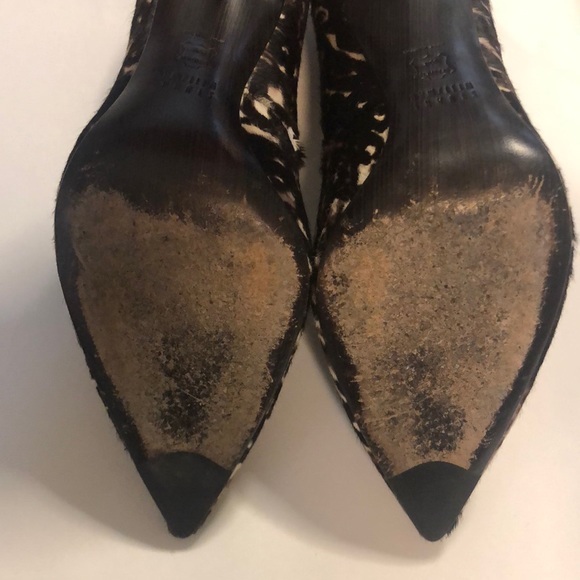 Stuart Weitzman Pony Hair Stilettos size 8 - Picture 4 of 6